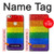 S2683 Rainbow LGBT Pride Flag Case Cover Custodia per Huawei P8 Lite (2017)