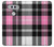 S3091 Pink Plaid Pattern Case Cover Custodia per LG V20