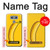 S2294 Banana Case Cover Custodia per LG G6