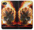S0863 Hell Fire Skull Case Cover Custodia per LG Q6