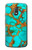 S2688 Aqua Copper Turquoise Gemstone Graphic Case Cover Custodia per Motorola Moto G4 Play