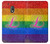 S2900 Rainbow LGBT Lesbian Pride Flag Case Cover Custodia per Motorola Moto G4 Play