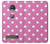 S2358 Pink Polka Dots Case Cover Custodia per Motorola Moto Z2 Play, Z2 Force