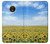 S0232 Sunflower Case Cover Custodia per Motorola Moto E4