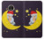 S2849 Clute Sleepy Owl Moon Night Case Cover Custodia per Motorola Moto E4