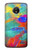 S2942 Brush Stroke Painting Case Cover Custodia per Motorola Moto E4