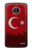 S2991 Turkey Football Soccer Euro 2016 Case Cover Custodia per Motorola Moto E4