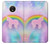 S3070 Rainbow Unicorn Pastel Sky Case Cover Custodia per Motorola Moto E4