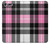 S3091 Pink Plaid Pattern Case Cover Custodia per Sony Xperia XZ Premium