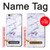 S3215 Seamless Pink Marble Case Cover Custodia per iPhone 6 6S