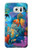 S3227 Underwater World Cartoon Case Cover Custodia per Samsung Galaxy S7 Edge