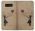 S3170 Girl Heart Out of Reach Case Cover Custodia per Note 8 Samsung Galaxy Note8