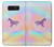 S3203 Rainbow Unicorn Case Cover Custodia per Note 8 Samsung Galaxy Note8