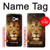 S3182 Lion Case Cover Custodia per Samsung Galaxy A5 (2017)