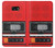 S3204 Red Cassette Recorder Graphic Case Cover Custodia per Samsung Galaxy A3 (2017)