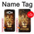 S3182 Lion Case Cover Custodia per Samsung Galaxy J7 (2016)