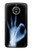 S3239 X-Ray Hand Sign OK Case Cover Custodia per Motorola Moto E4 Plus