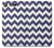 S2345 Navy Blue Shavron Zig Zag Pattern Case Cover Custodia per Sony Xperia XZ1