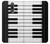 S3078 Black and White Piano Keyboard Case Cover Custodia per Huawei Mate 10 Lite