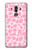S2213 Pink Leopard Pattern Case Cover Custodia per Huawei Mate 10 Pro, Porsche Design