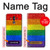 S2683 Rainbow LGBT Pride Flag Case Cover Custodia per Huawei Mate 10 Pro, Porsche Design