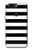 S1596 Black and White Striped Case Cover Custodia per OnePlus 5T