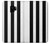 S2297 Black and White Vertical Stripes Case Cover Custodia per Samsung Galaxy S9