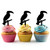 TA0081 Toucan Bird Acrilico Cupcake Topper Torte e Muffin per Matrimonio Compleanno Festa Decorazione 10 pezzi