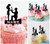 TA0113 Marriage Proposal Romantic Moment Acrilico Cupcake Topper Torte e Muffin per Matrimonio Compleanno Festa Decorazione 10 pezzi