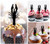 TA0127 Crayfish Acrilico Cupcake Topper Torte e Muffin per Matrimonio Compleanno Festa Decorazione 10 pezzi