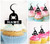 TA0154 Pirate Hook Arm Acrilico Cupcake Topper Torte e Muffin per Matrimonio Compleanno Festa Decorazione 10 pezzi