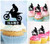 TA0198 Extreme Motocross Racing Acrilico Cupcake Topper Torte e Muffin per Matrimonio Compleanno Festa Decorazione 10 pezzi