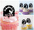 TA0379 Horse Inside Horseshoe Acrilico Cupcake Topper Torte e Muffin per Matrimonio Compleanno Festa Decorazione 10 pezzi