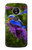 S1565 Bluebird of Happiness Blue Bird Case Cover Custodia per Motorola Moto E5 Plus