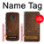 S0542 Rust Texture Case Cover Custodia per Motorola Moto G6