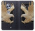 S1383 Paper Sculpture Eagle Case Cover Custodia per Motorola Moto X4