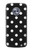 S2299 Black Polka Dots Case Cover Custodia per Motorola Moto X4