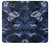 S2959 Navy Blue Camo Camouflage Case Cover Custodia per Sony Xperia XA2 Ultra