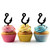 TA0570 Fish Hook Acrilico Cupcake Topper Torte e Muffin per Matrimonio Compleanno Festa Decorazione 10 pezzi
