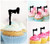 TA0634 Sexy Girl Standing Bend Acrilico Cupcake Topper Torte e Muffin per Matrimonio Compleanno Festa Decorazione 10 pezzi