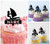 TA0659 Windsurfing Extreme Sport Acrilico Cupcake Topper Torte e Muffin per Matrimonio Compleanno Festa Decorazione 10 pezzi