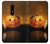 S1083 Pumpkin Spider Candles Halloween Case Cover Custodia per OnePlus 6