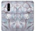 S2316 Dark Blue Marble Texture Graphic Print Case Cover Custodia per OnePlus 6