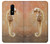 S2674 Seahorse Skeleton Fossil Case Cover Custodia per OnePlus 6