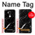 S2895 Black Marble Graphic Printed Case Cover Custodia per LG G7 ThinQ