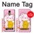 S3025 Pink Maneki Neko Lucky Cat Case Cover Custodia per LG K10 (2018), LG K30