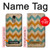 S3033 Vintage Wood Chevron Graphic Printed Case Cover Custodia per LG K10 (2018), LG K30