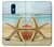 S1117 Starfish on the Beach Case Cover Custodia per LG K8 (2018)