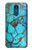 S2685 Aqua Turquoise Gemstone Graphic Printed Case Cover Custodia per LG K8 (2018)