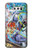 S0588 Wall Graffiti Case Cover Custodia per LG V30, LG V30 Plus, LG V30S ThinQ, LG V35, LG V35 ThinQ